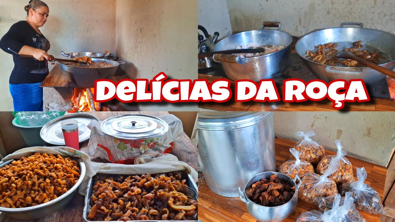 PORCO de 100 kg rendeu tudo isso de Banha 😱 🔥 FARTURA é fruto de muito trabalho 🌾