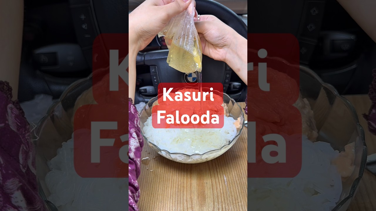 Kasuri Falooda &ndash; Layers of cool, a taste of Kasur!