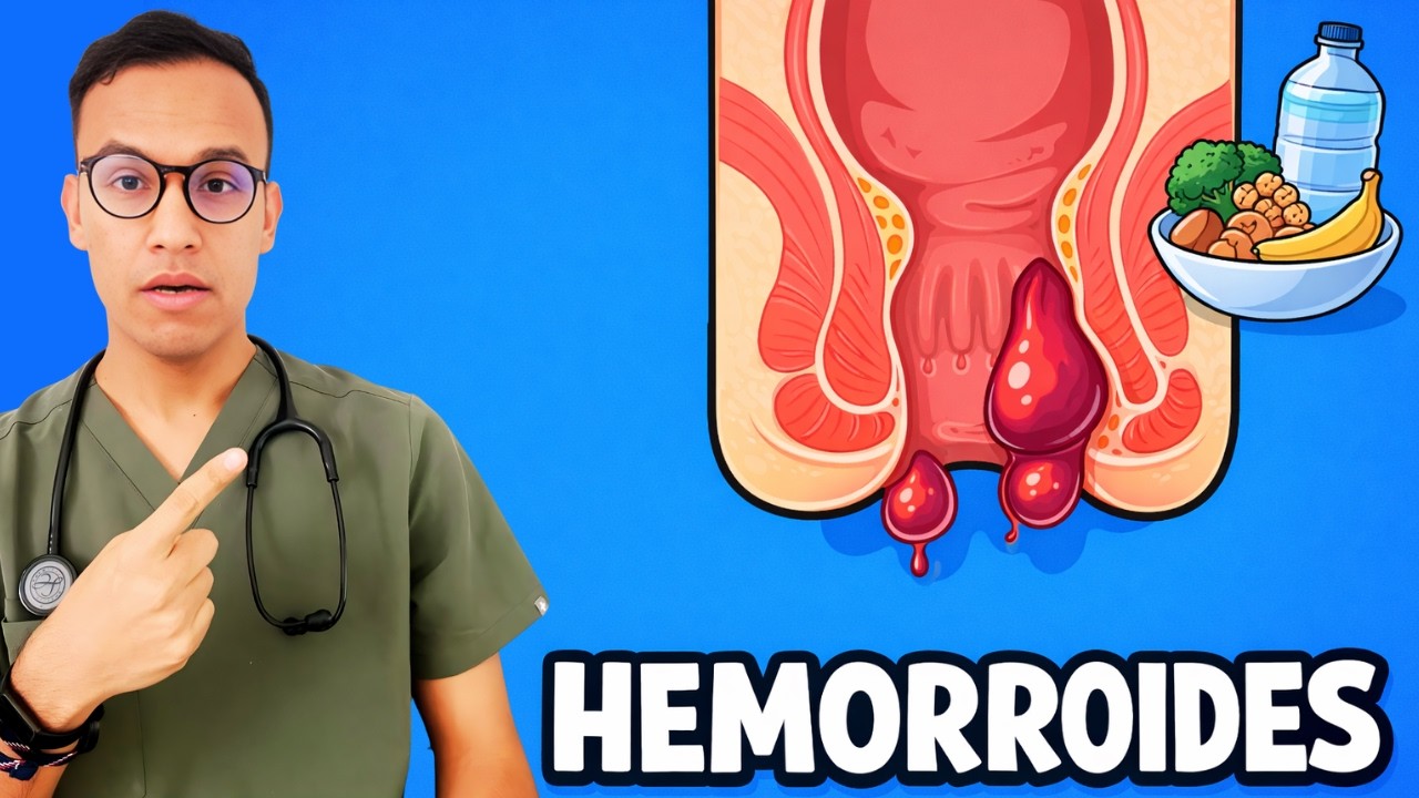 Tratamiento Natural para las HEMORROIDES: La mejor dieta