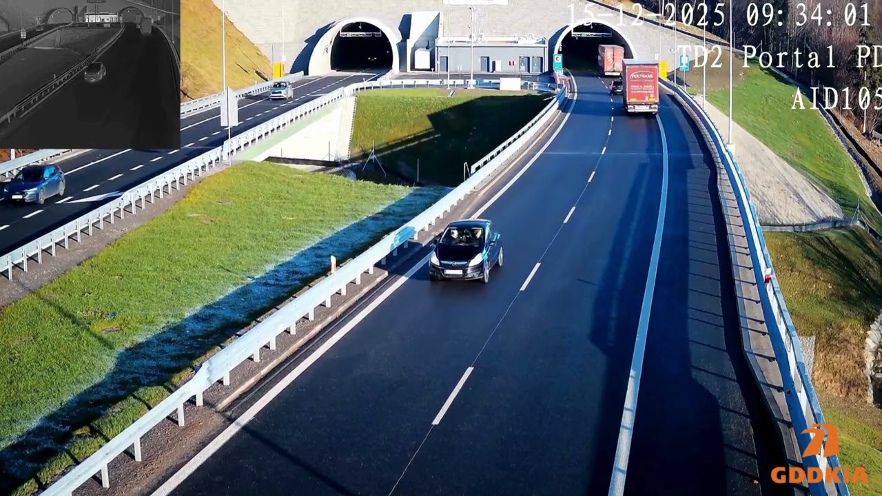 Przestraszył się tunelu na S1 na obwodnicy Węgierskiej G&oacute;rki?
