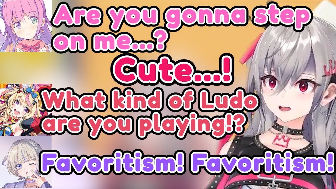 While Holomem Plays Ludo, Riona Plays Favoritism w【Hololive Clip】