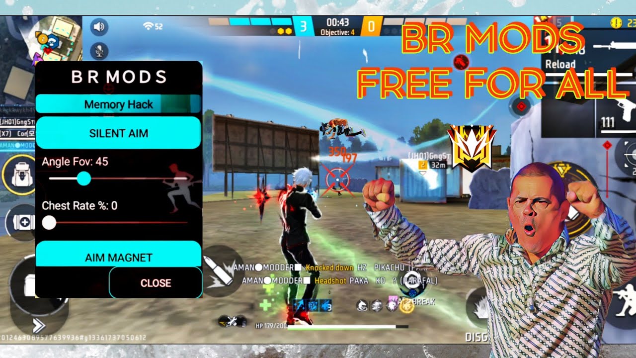 UPDATED OB52 MOD APK FREE 💀| BR MODS 😈 | THE KING CHEATS 64BIT 🔥 | P2077KNG V9 LIB 👍 | FULL ANTIBAN🫡