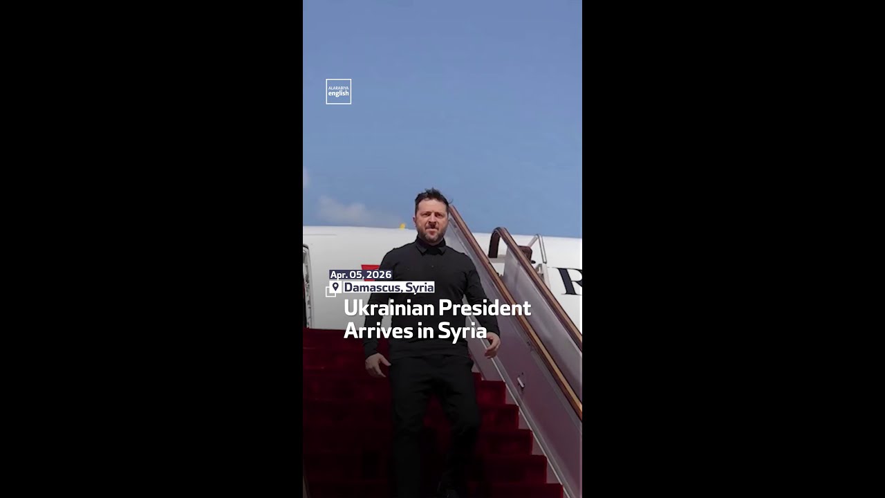 Ukrainian President Arrives In Syria