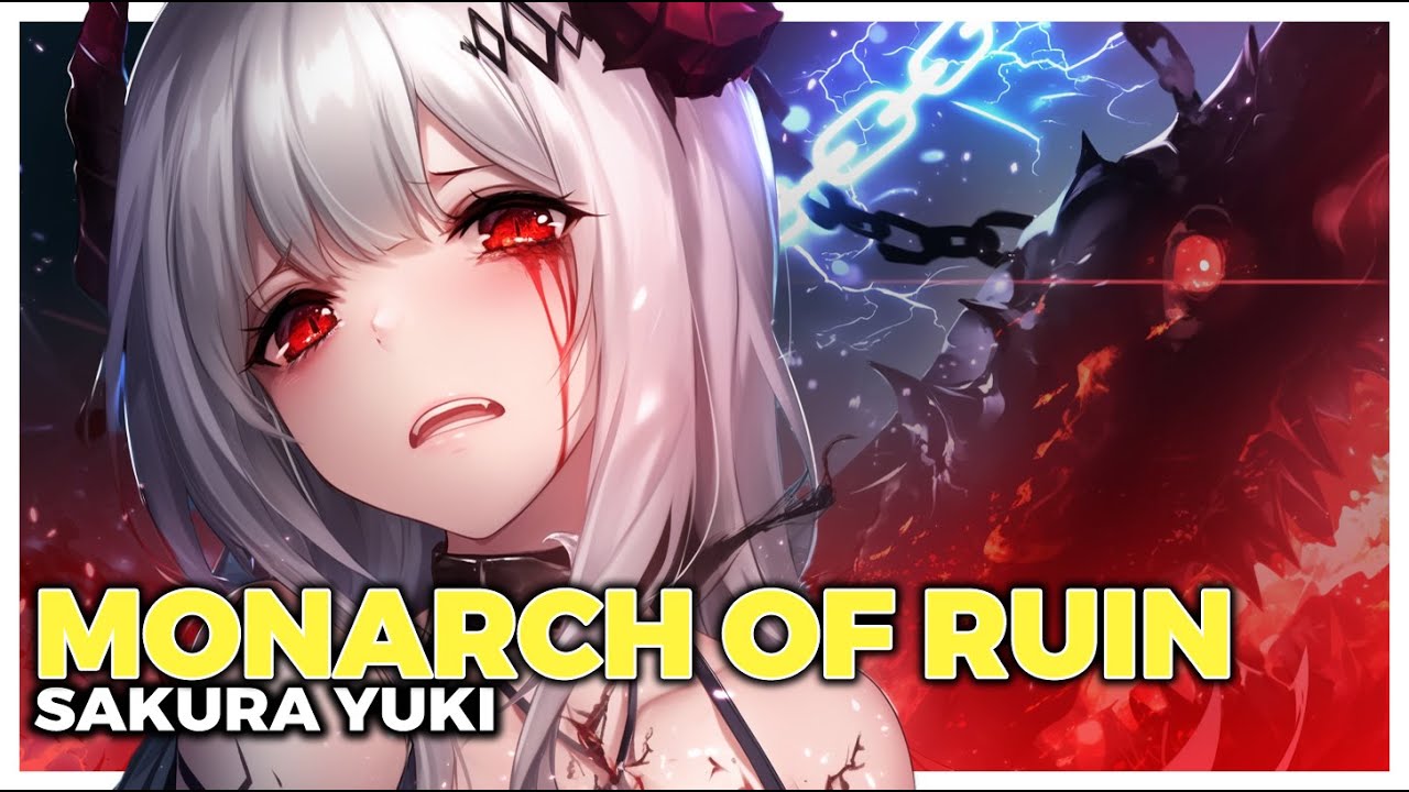 [Nightcore] Monarch of Ruin (Dark • Female Vocals) [Lyrics]