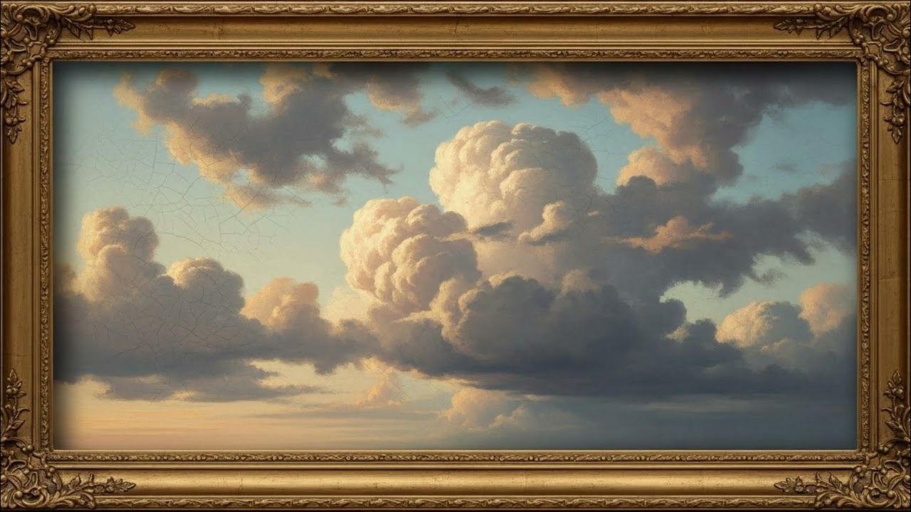 Vintage Cloudscape | Dreamy Frame TV Art 4K Screensaver