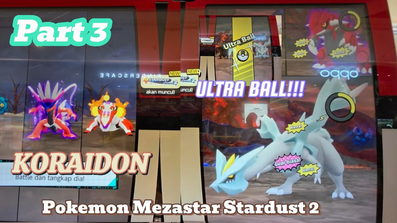 Pokemon Mezastar Stardust 2 - LANGSUNG NANGKEP 2 POKEMON GROUDON & KYUREM PAKE ULTRA BALL?
