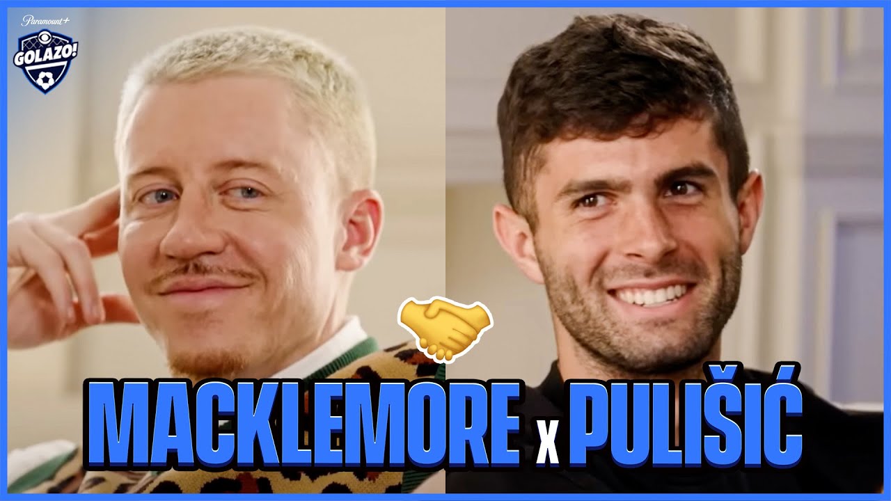 Where football meets music: Pulišić & Macklemore discuss their journeys to the top! 🏆