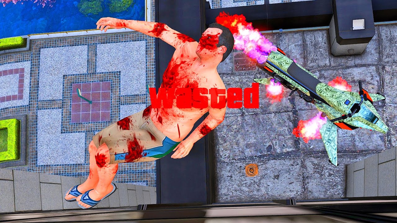 GTA 5 Epic Wasted Flooded Los Santos 