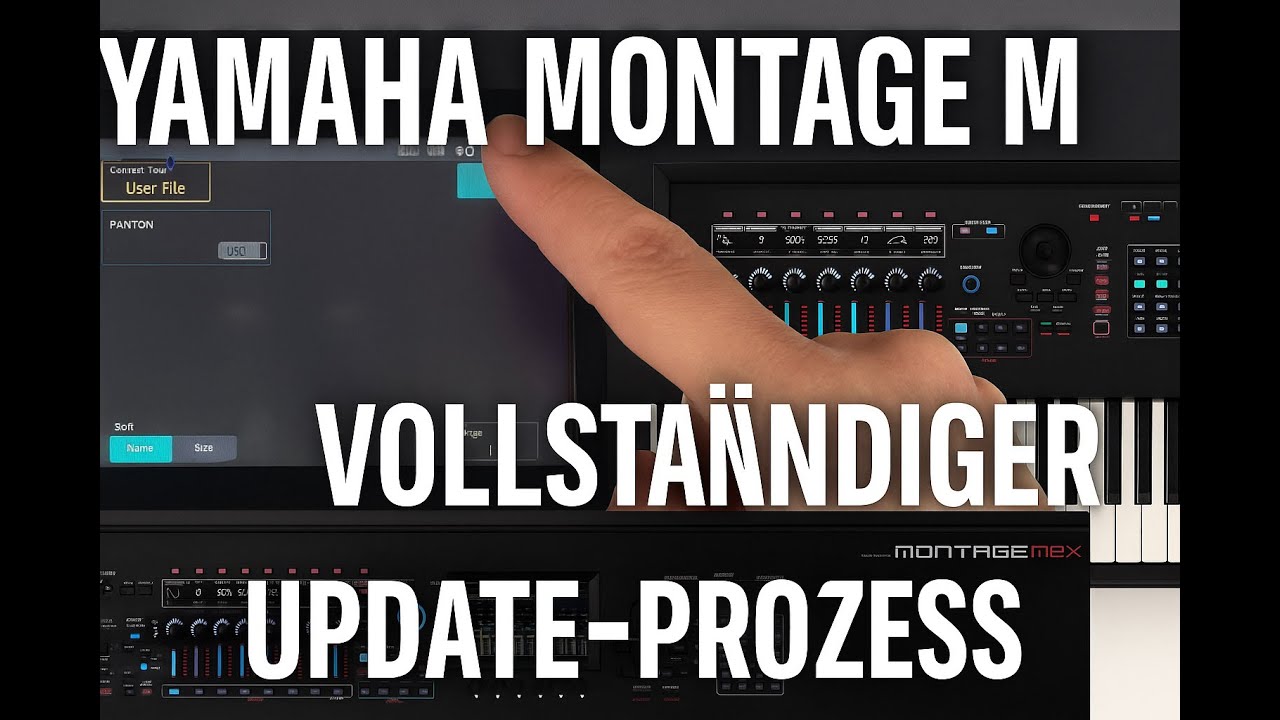 Yamaha Montage M, vollständiger Update Prozess auf V 3.0, das beste Update überhaupt?