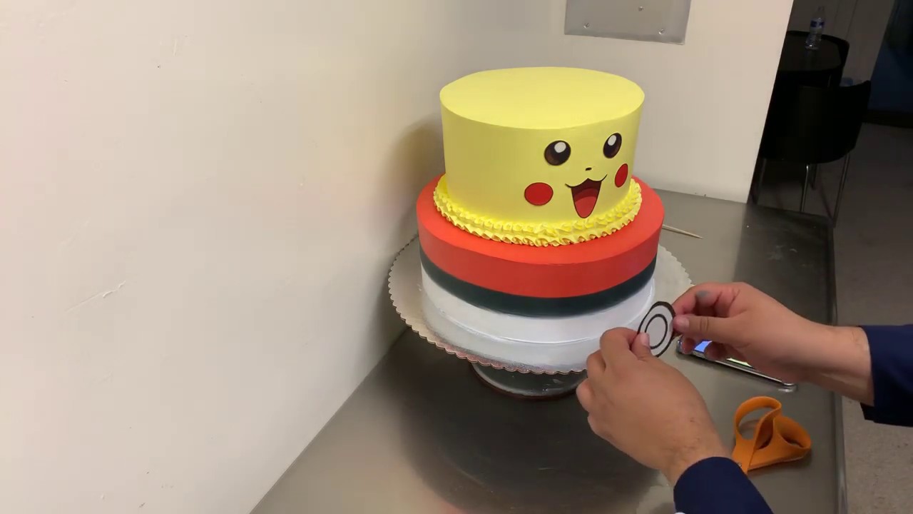 Pastel de pikachu