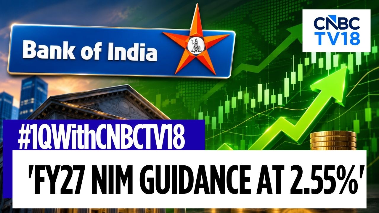 Успешный первый квартал 2027 финансового года для Bank of India | Компания уверена в преодолении ...