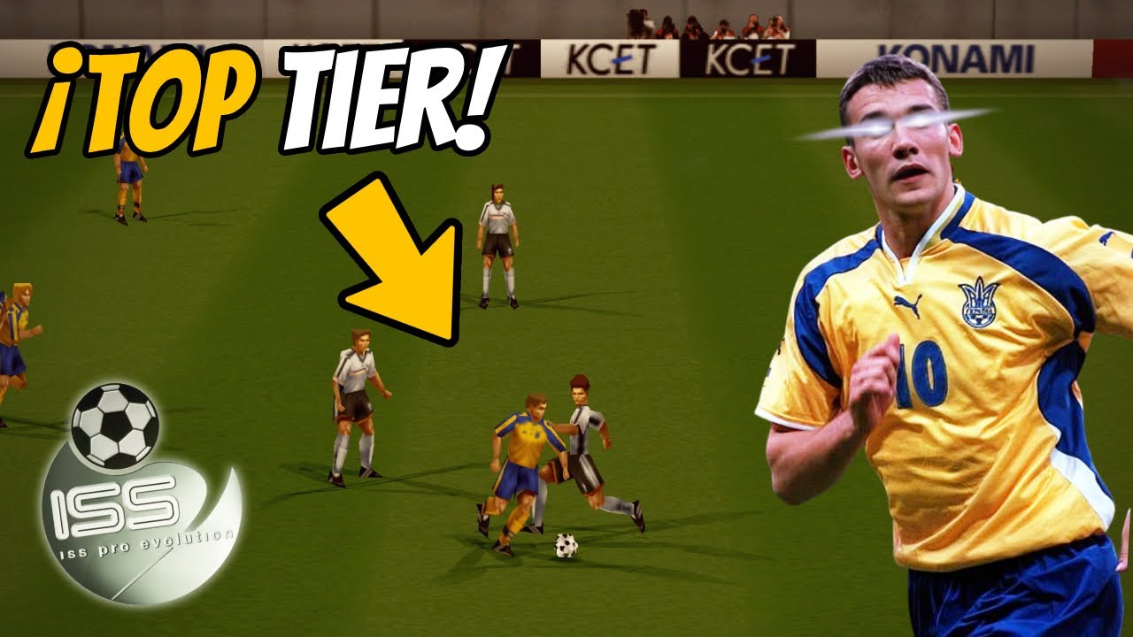 El FRANCOTIRADOR UCRANIANO | &iexcl;Shevchenko destroza a Alemania! [ISS Pro Evolution / Winning Eleven 4]