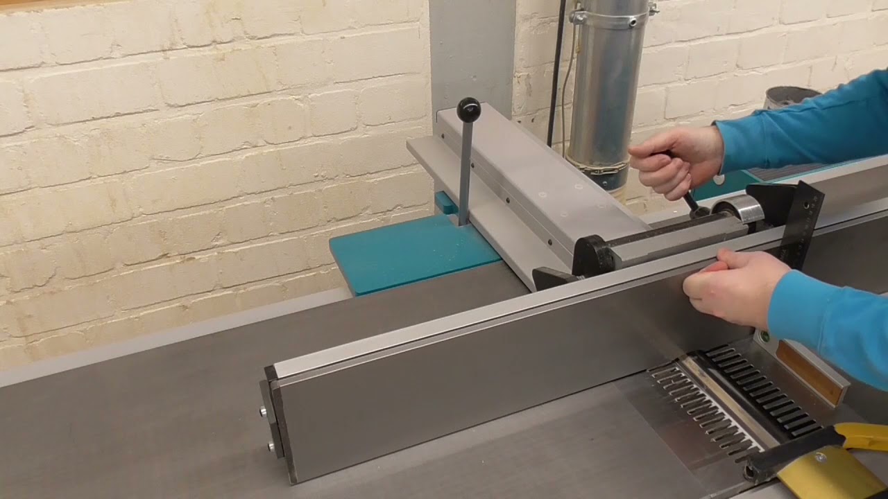 Abrichthobelmaschine MARTIN T 54 Bau und Bedienung