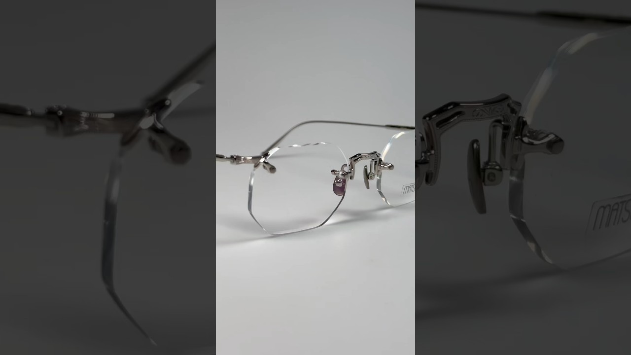 Matsuda rimless titanium frame uv100% 16,300.-(ช้อป26k)
