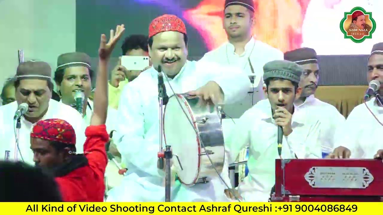 Azim Naza Qawwali 2 || Makhdoom Shah Baba Mubarak || Mahim Dargah URS 2022