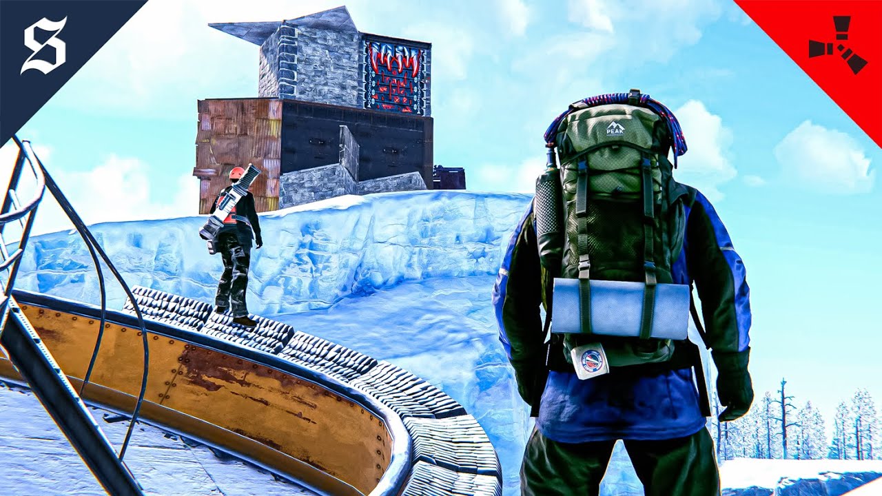 we found a juicy decaying ice berg base to raid 💥 - DUO RUST #10 S26