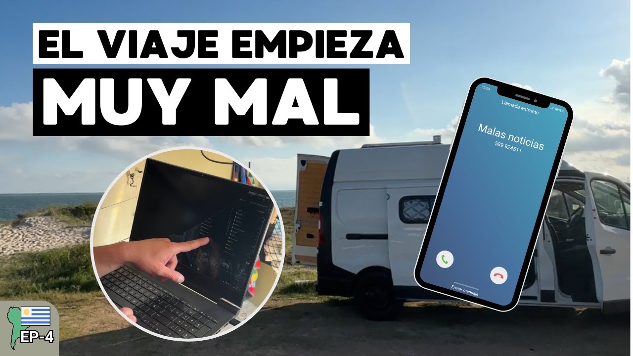 Una racha de MALA SUERTE [El viaje empieza con PROBLEMAS] | EP4 - Sudamérica en camper [Uruguay]