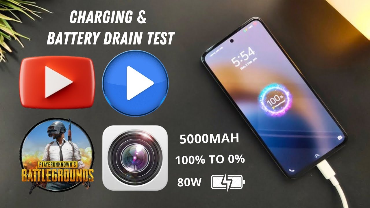 Vivo Y200 Battery Drain & Charging Speed Test | 100% To 0% | 5000MAH | 80W |