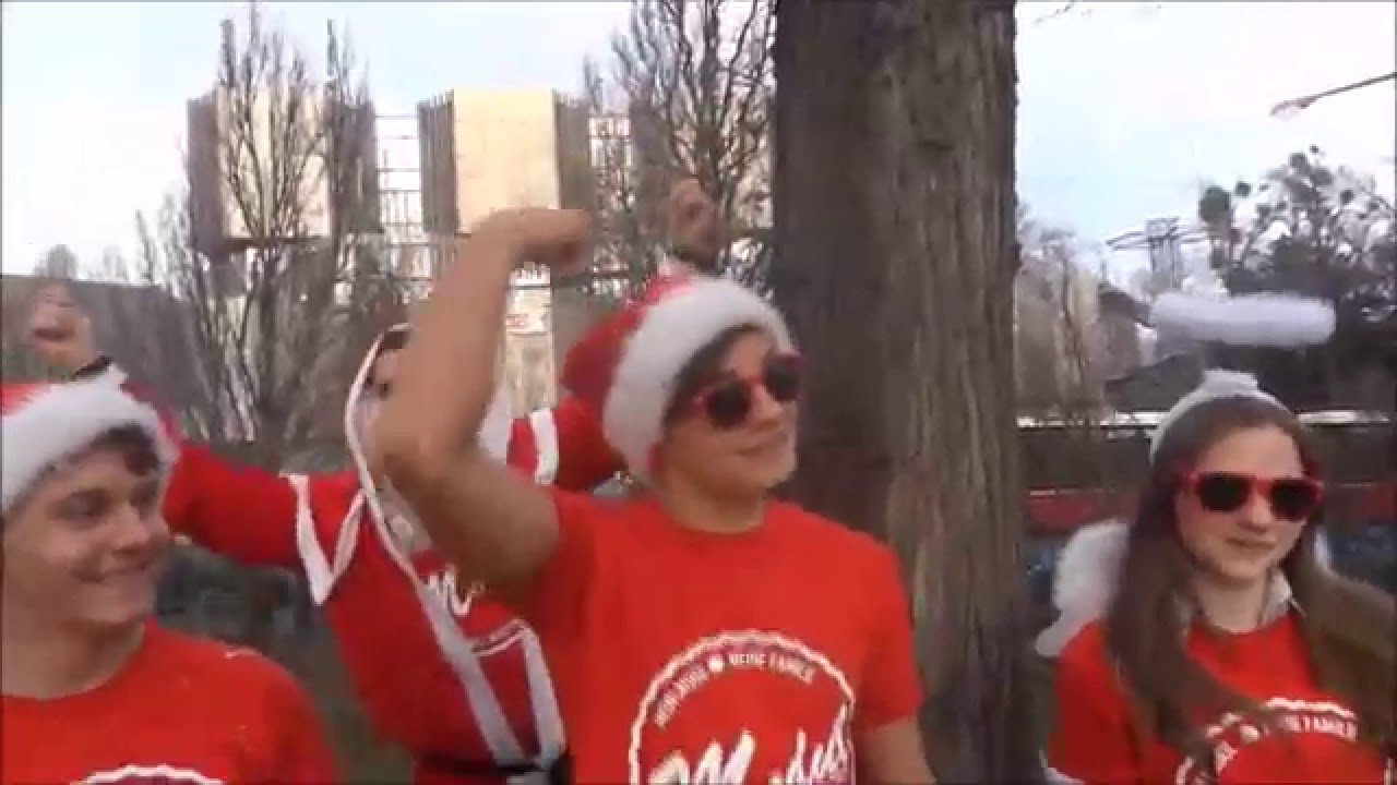 MODUL X-MAS FLASHMOB 2015 - Modulis in the park