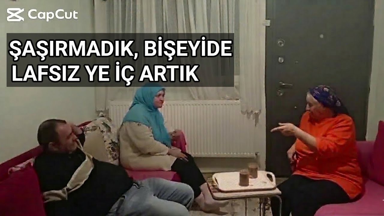 ​BİR ŞEYİ DE BEĞEN BE KAYNANA! 😱