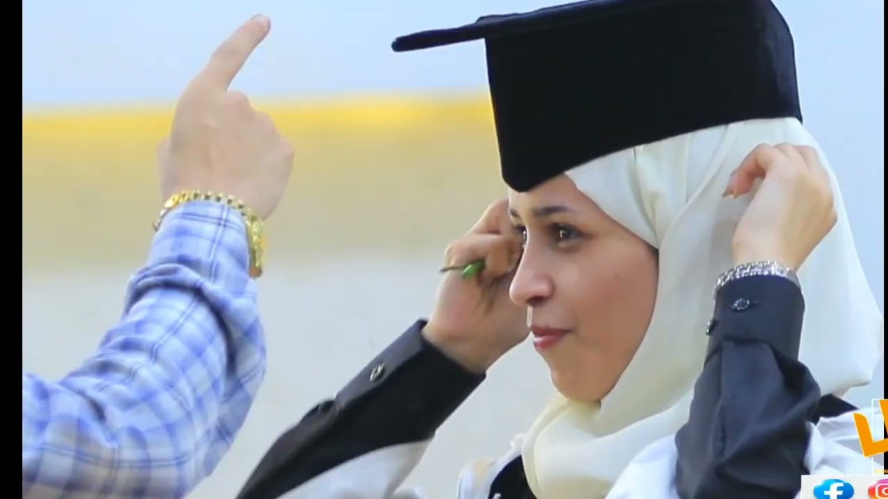 حفل تخرج دفعة طوڢان الأقصى جامعة العلوم والتكنلوجيا فرع الحوبان المقدم #قادري_شوقي_المقطري738502349
