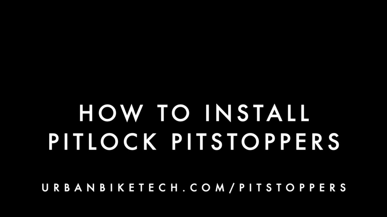 How to install Pitlock Pitstoppers - Installation Guide by UrbanBikeTech