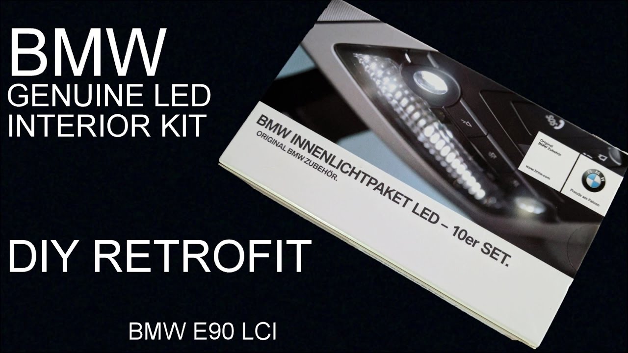 Genuine BMW led kit DIY installation
