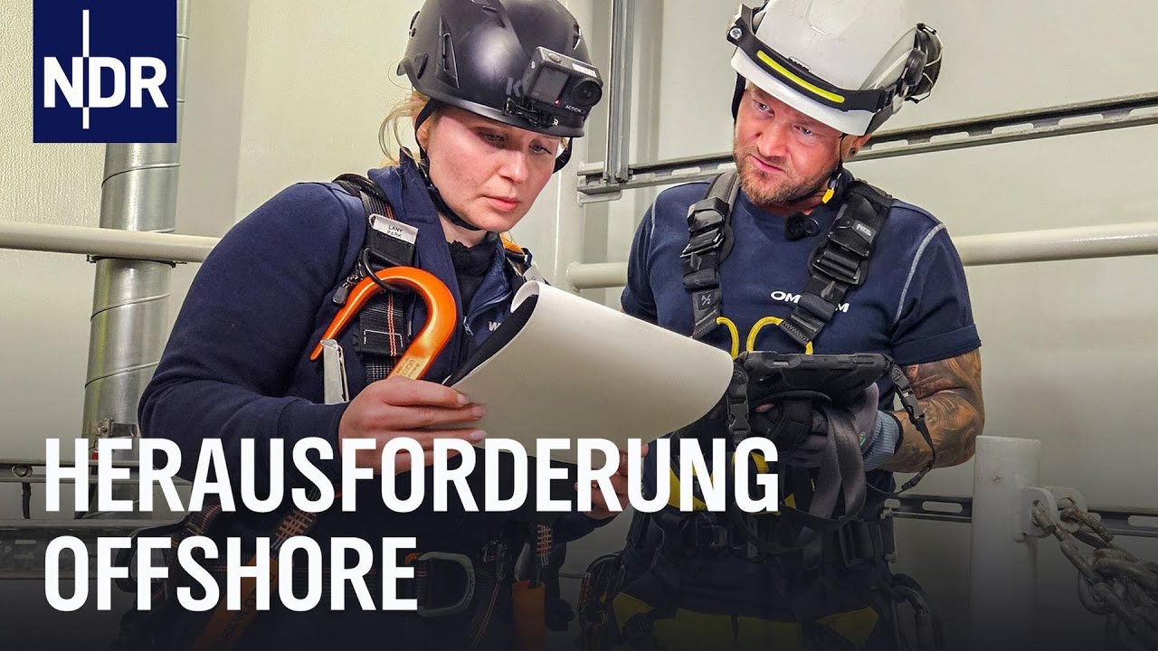 Endlich Offshore: Erster Einsatz im Windpark | Die Nordreportage | NDR Doku