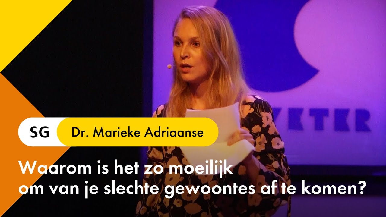 Waarom is het zo moeilijk om van je slechte gewoontes af te komen?