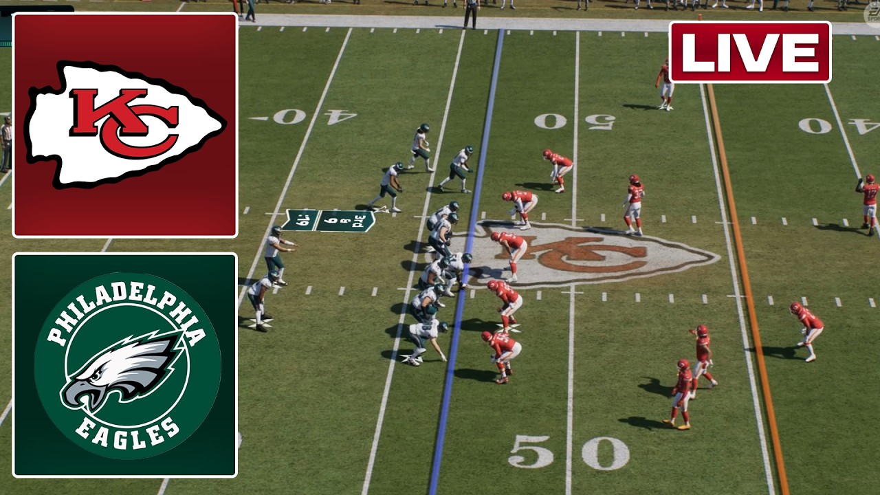 🔴В ПРЯМОМ ЭФИРЕ: Kansas City Chiefs против Philadelphia Eagles / 2 сентября / Предсезонная игра /...