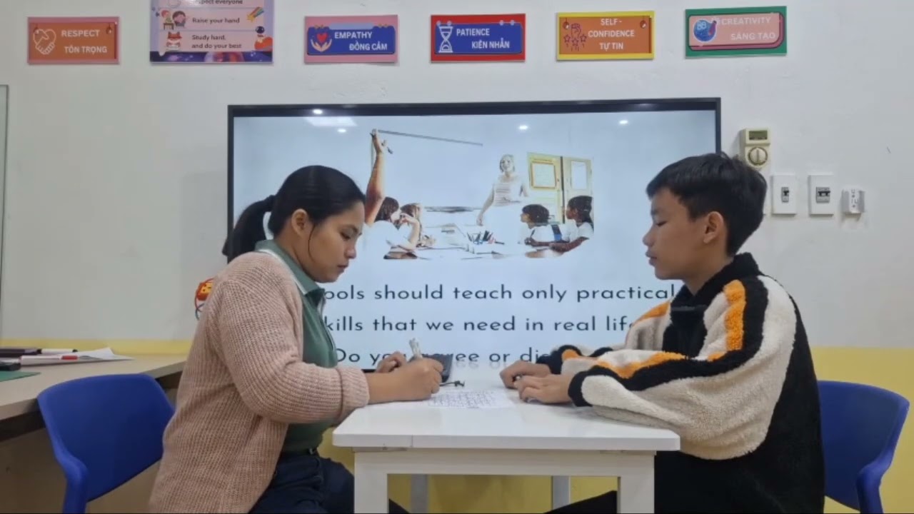 QUOC ANH SPEAKING TEST T1 GALAX 1B