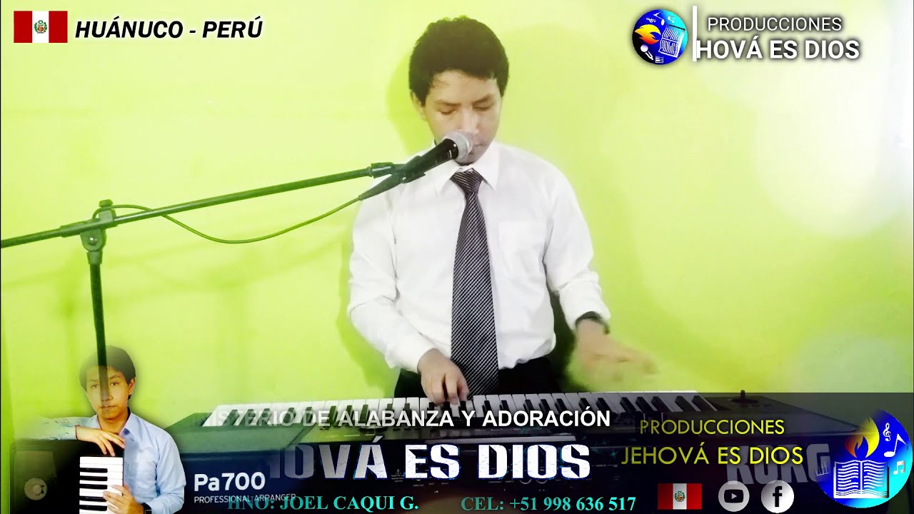 El AMOR de DIOS// Ministerio JEHOVÁ ES DIOS🎹JOEL CAQUI// Oficial