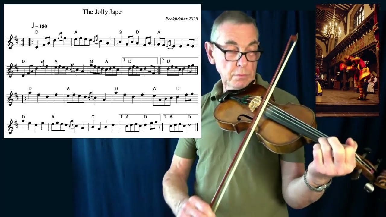 The Jolly Jape,  English Fiddle Tune