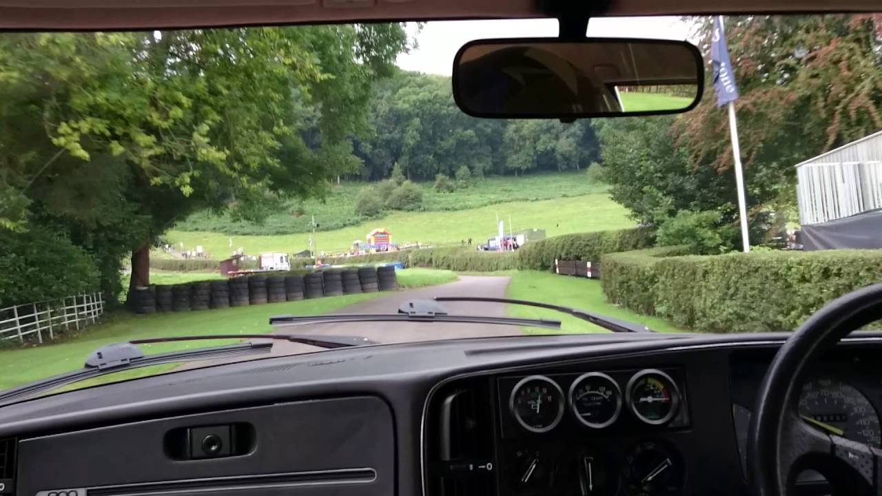 Saab 900 @ Shelsley Walsh hillclimb Retro Rides Gathering 2016
