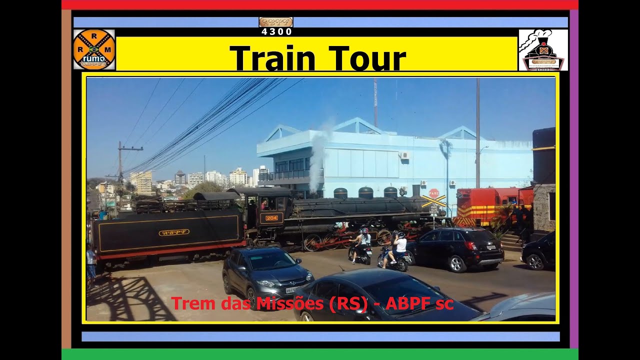 Brazilian Association of Railway Preservation - Train Tour &ndash; Southern Railway of Brazil !