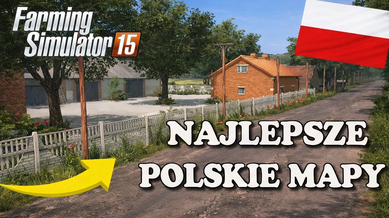 😱 TOP NAJLEPSZE POLSKIE MAPY DO FARMING SIMULATOR 15 😱 FS 15