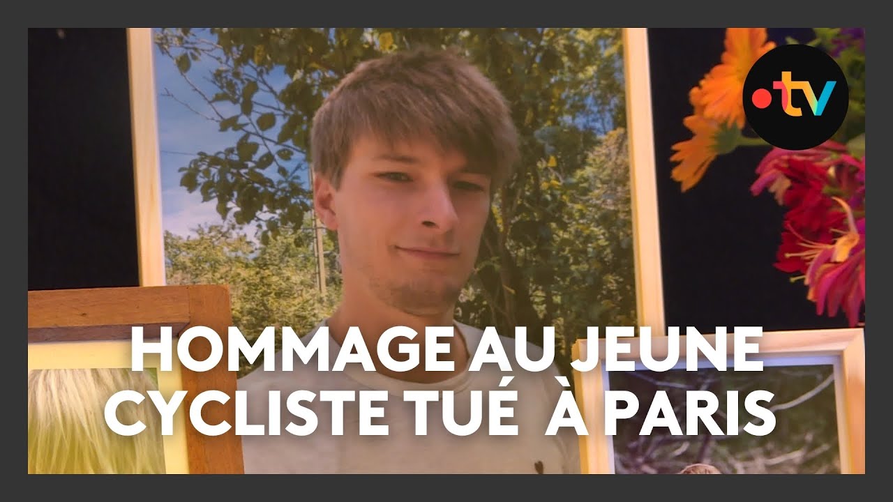 L'ultime hommage de son village à Paul Varry, cycliste tué par un automobiliste à Paris