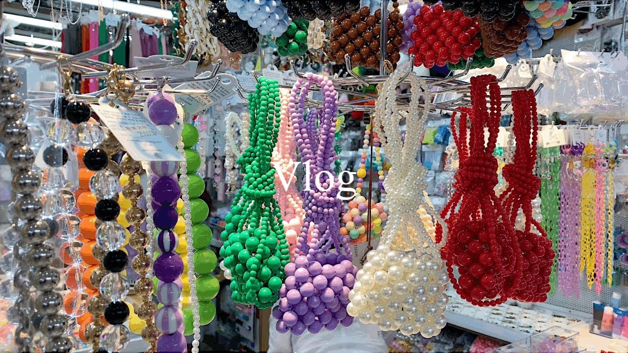 [vlog] 종아리주사2차 맞고 동대문부자재시장 마실👭🏻ㅣ비즈쇼핑•하울ㅣ비즈목걸이만들기ㅣ종로맛집(계림닭도리탕,앵글340)ㅣ일상브이로그ㅣ데일리룩(zara,나이키,베리유)