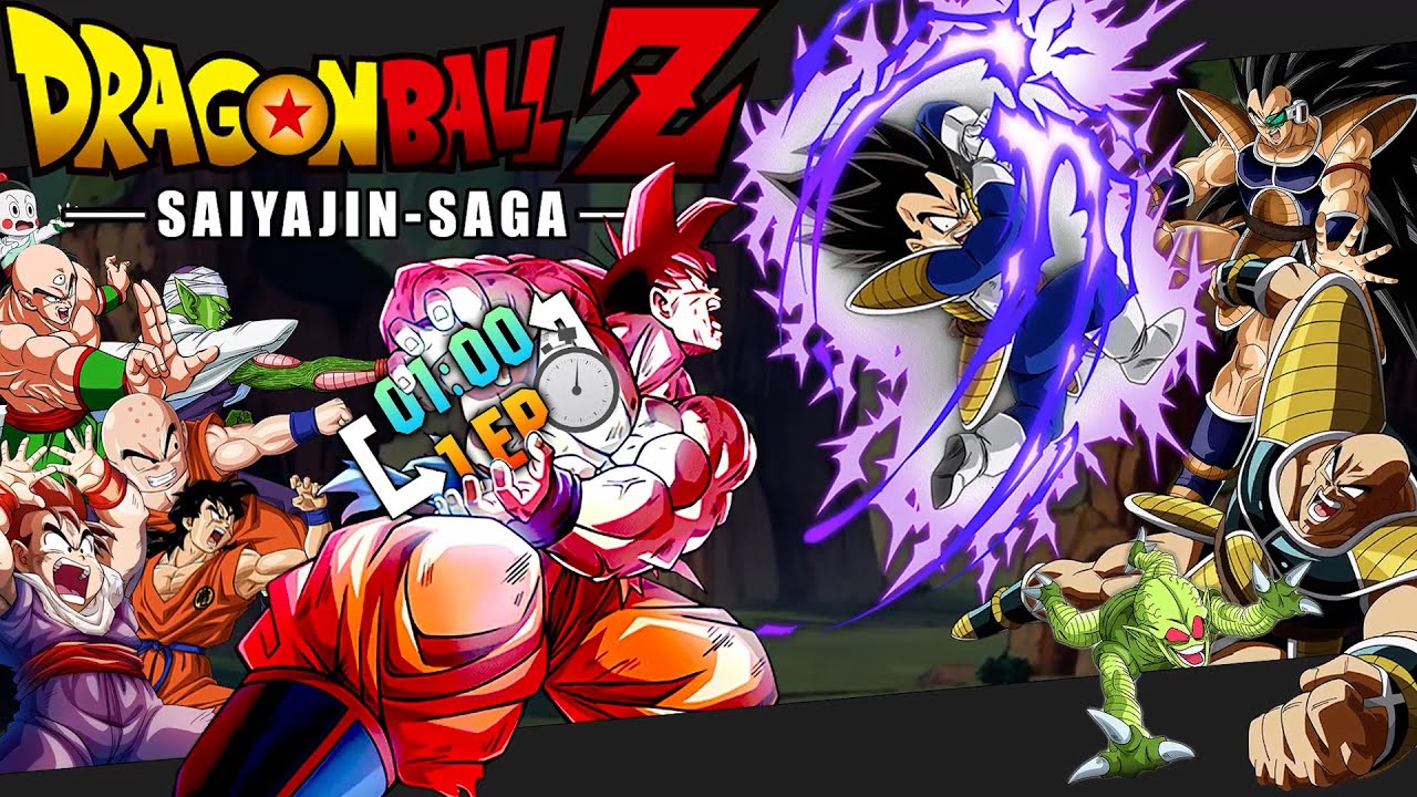 Dragonball Z 'Saiyajin Saga' ⏱️ 1 Folge in 1 Minute ⏱️