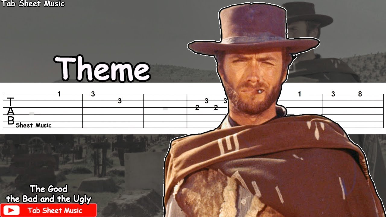 The Good, the Bad and the Ugly - Theme Guitar Tutorial