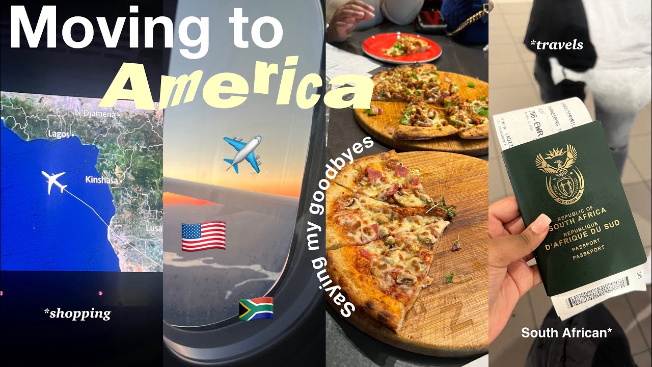 Pov: MOVING TO AMERICA as a 19 yr old ✈️ travel with me + shopping and saying goodbye 