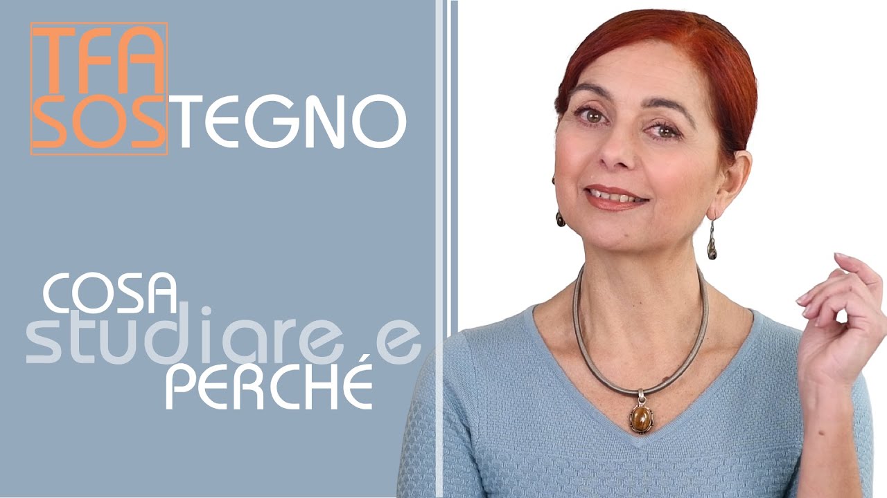Cosa studiare per il TFA sostegno