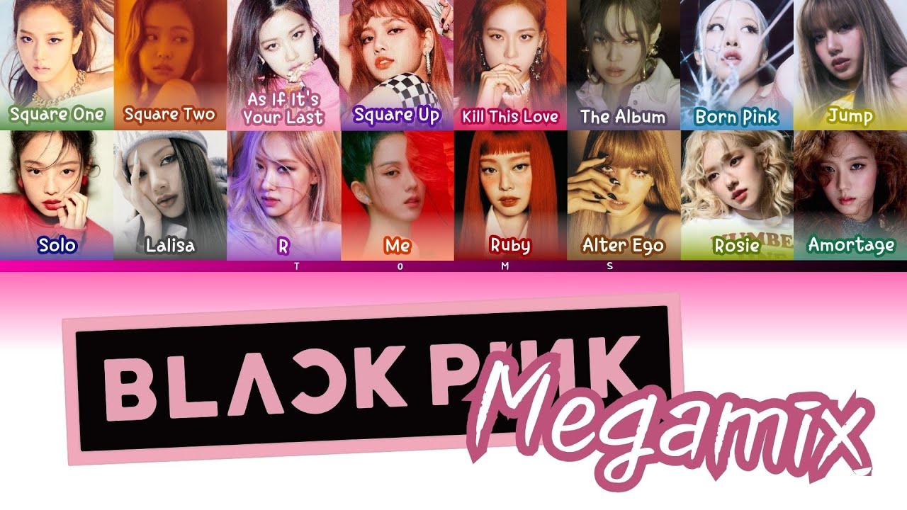 BLACKPINK Megamix｜From BOOMBAYAH to JUMP (50+ Songs)｜Mashup by DJ Flapjack｜Color Coded Lyrics
