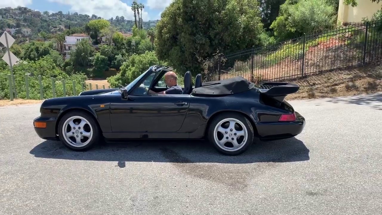85 Porsche 911 cabrio