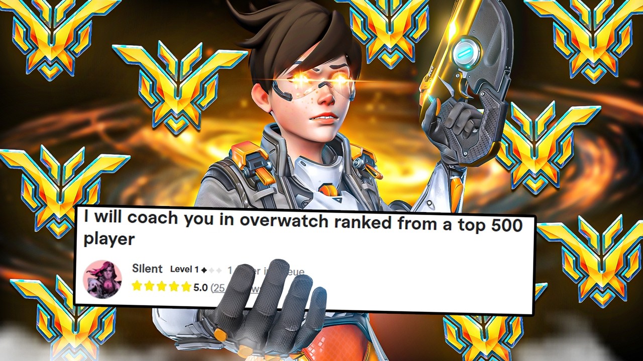 Я нанял тренера по Overwatch из топ-500 на Fiverr и притворился Трейсер, игроком платиновой лиги.