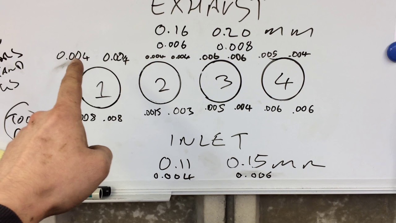 Yamaha XJR1300 Valve Clearance & Shim Replacment