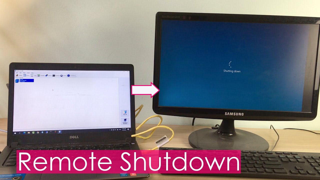 Как выключить компьютер через внутреннюю сеть