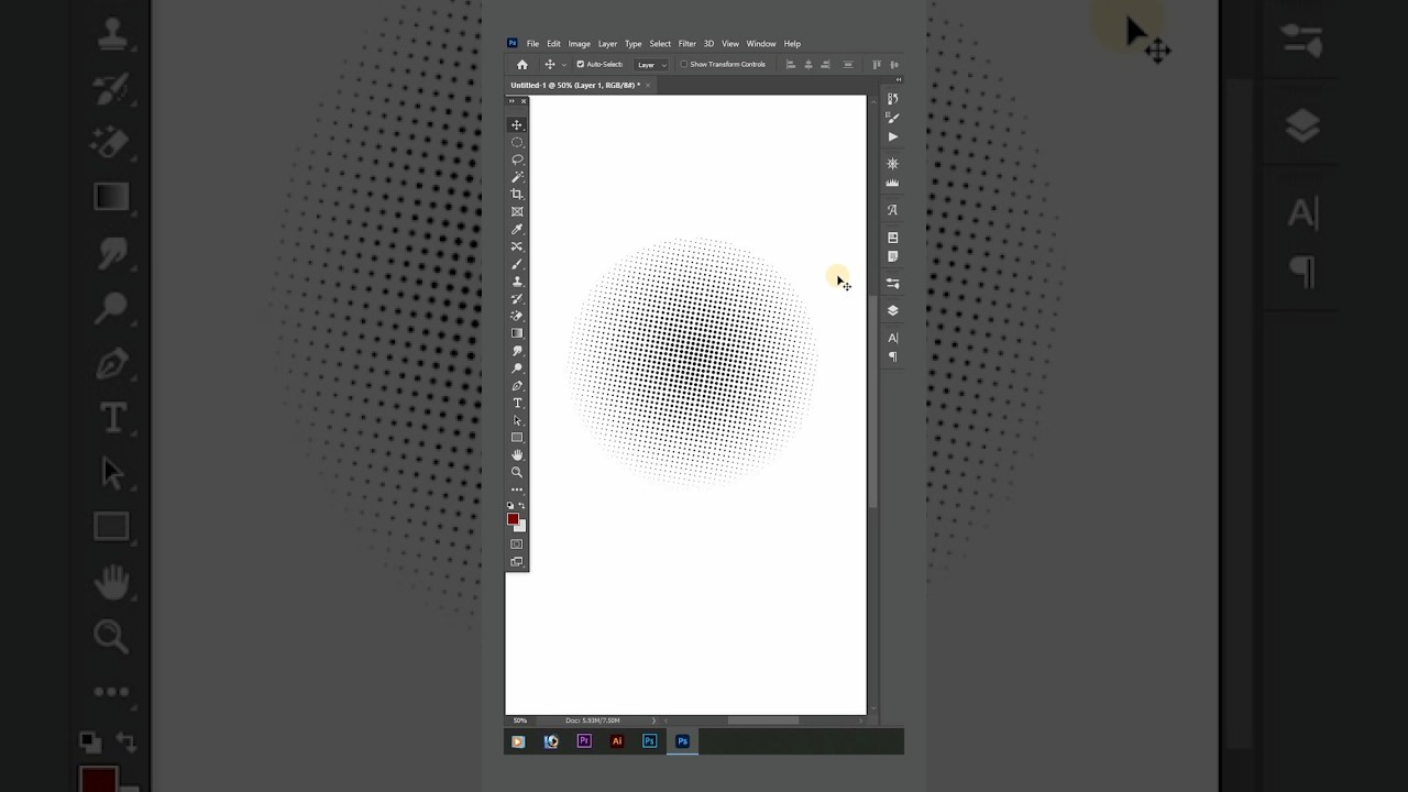 how to create halftone dots in photoshop #photoshop #Tutorial