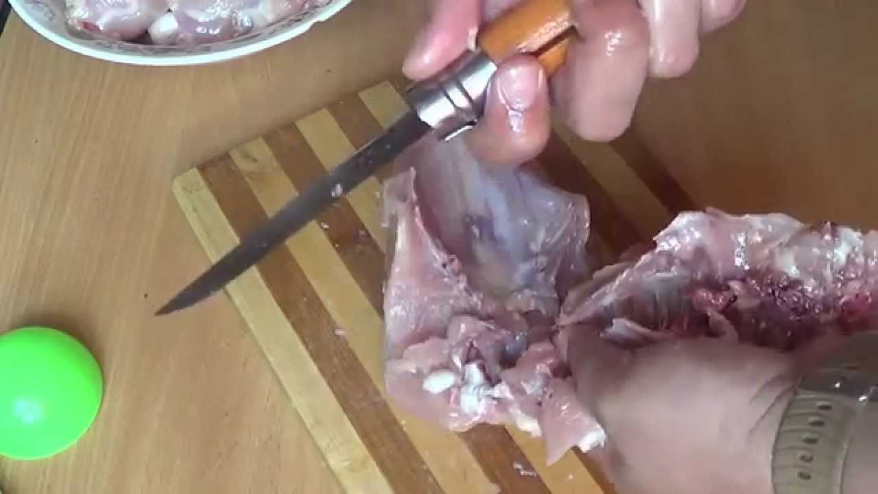 Opinel 12 и курица