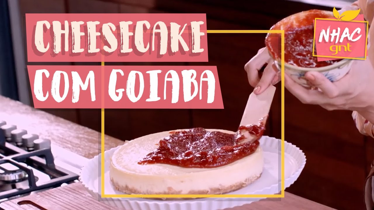 Cheesecake com calda de goiaba | Carolina Ferraz | Receitas da Carolina